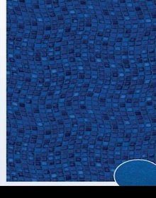 Toile de piscine Bleu Carreaux — Aquafab Piscines Lemaire Rive-Sud